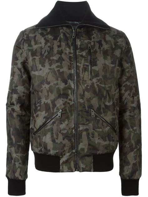 dolce gabbana army camouflage sleeves|Dolce&Gabbana Military Jacket Coats, Jackets & Vests for Men.